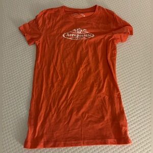 Pastel orange tight t-shirt